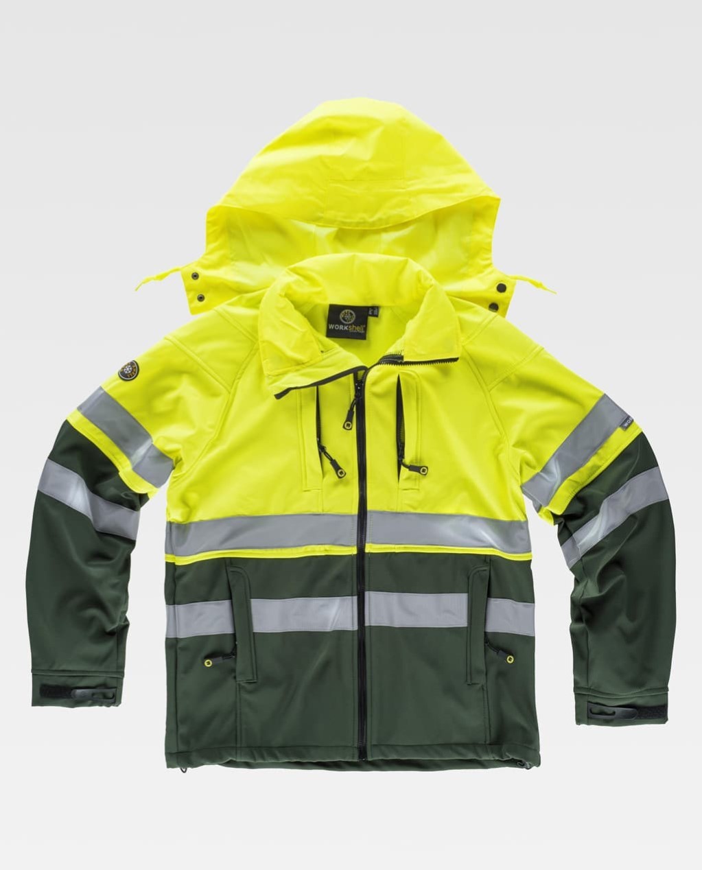 Giubbotto da Lavoro Workshell Stretch Alta Visibilit� S9525 - Workteam