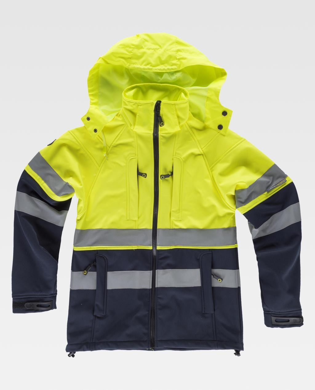 Giubbotto da Lavoro Workshell Stretch Alta Visibilit� S9525 - Workteam