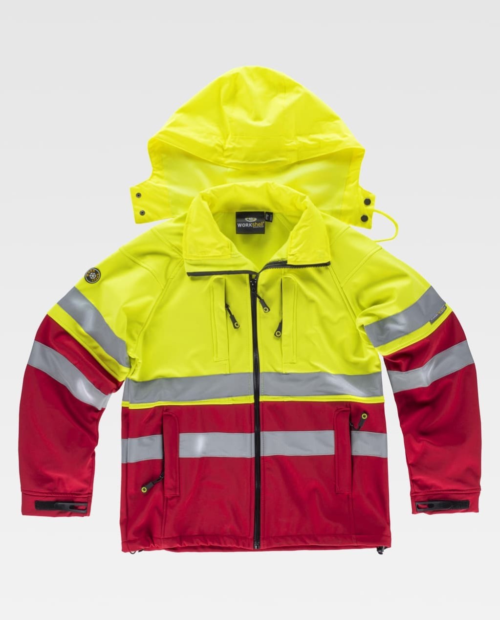 Giubbotto da Lavoro Workshell Stretch Alta Visibilit� S9525 - Workteam