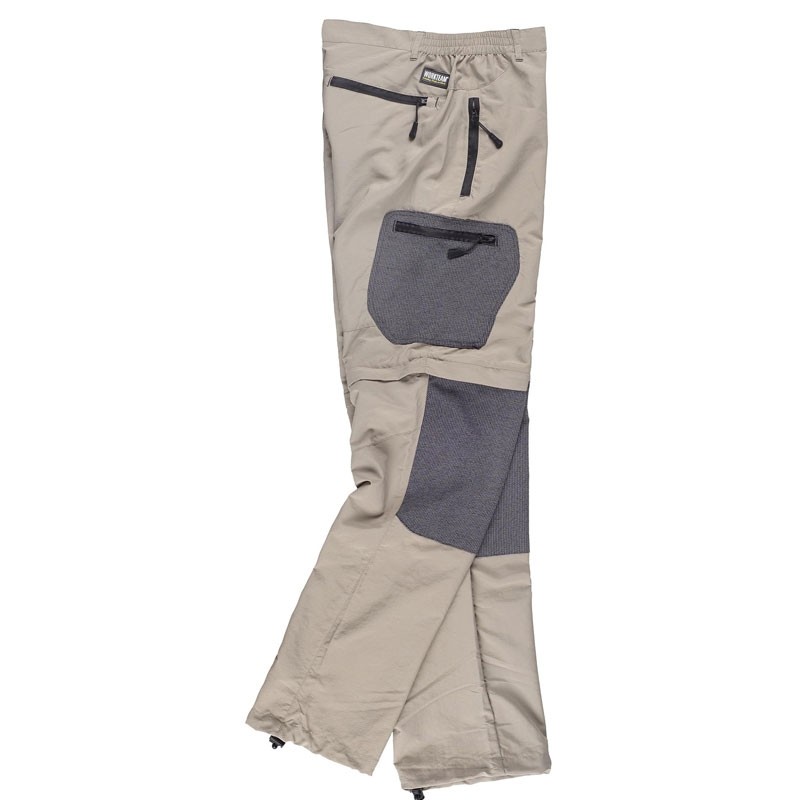 Pantaloni Workshell Multitasche staccabili in Nylon - Workteam