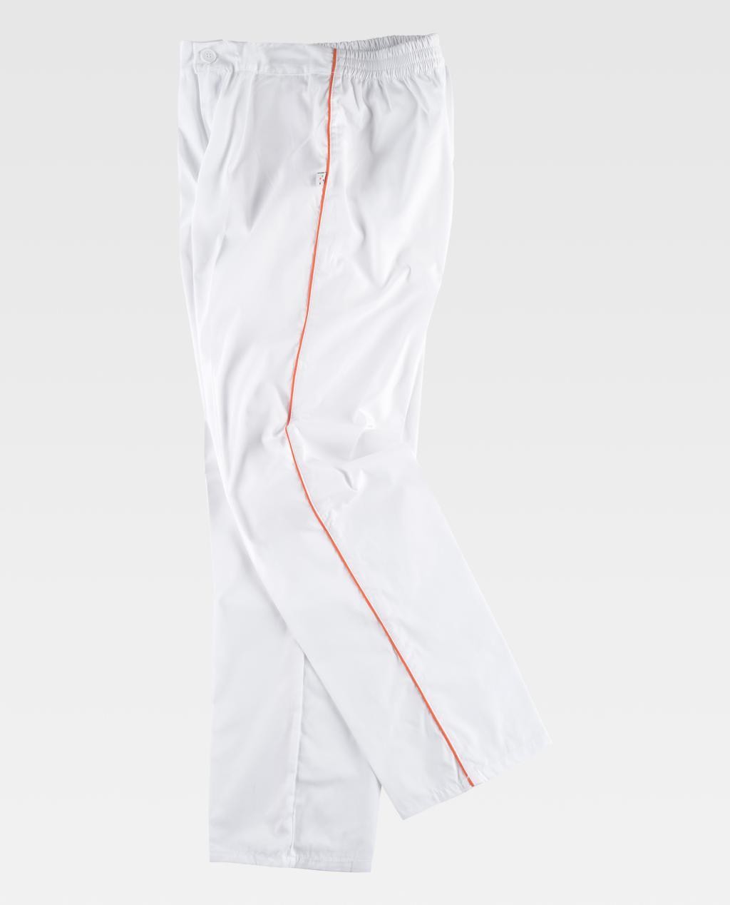 Pantalone con Strisce in Contrasto B9350 - Workteam