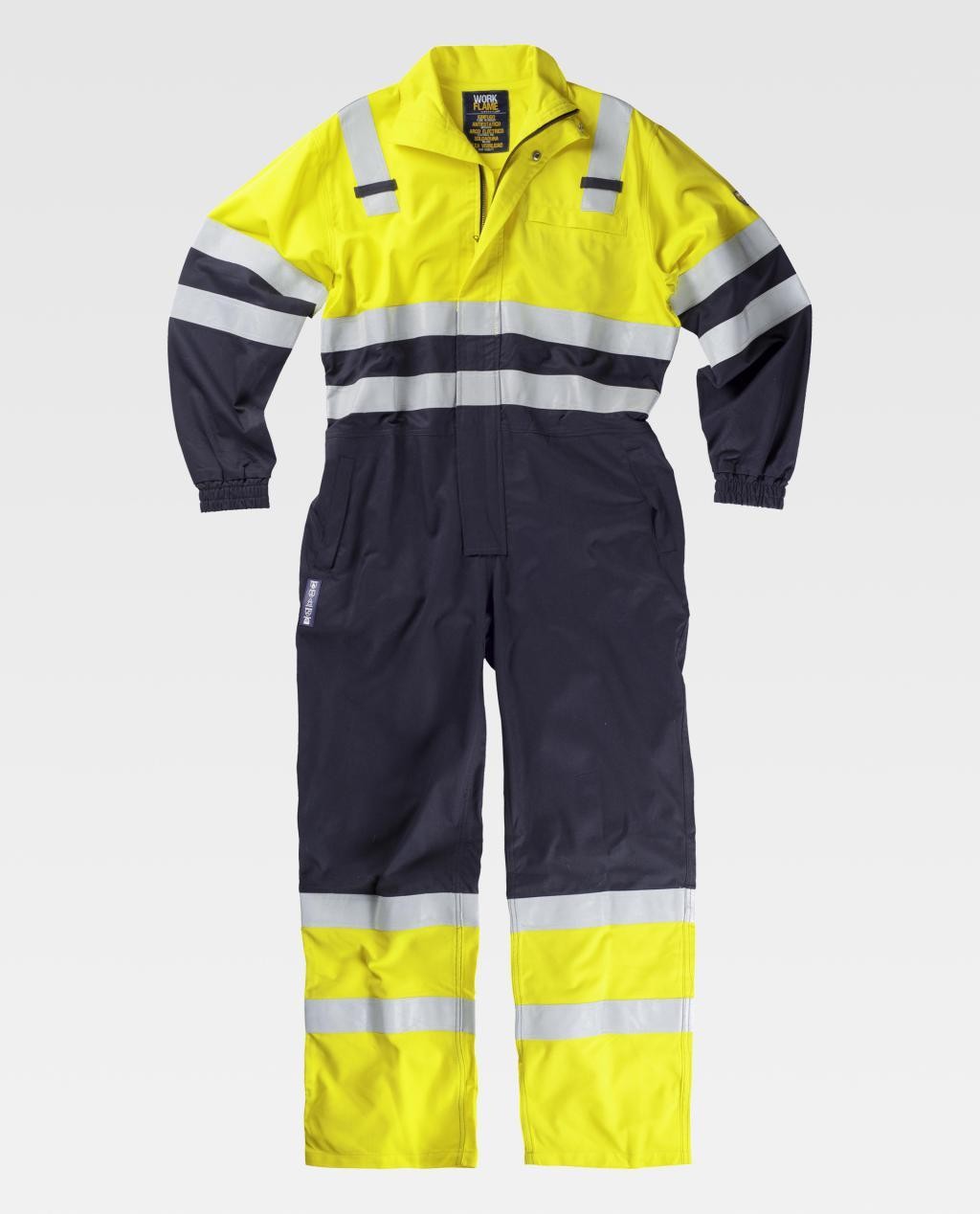 Tuta da Lavoro Workteam Multitasche Alta visibilit� Ignifuga C5091