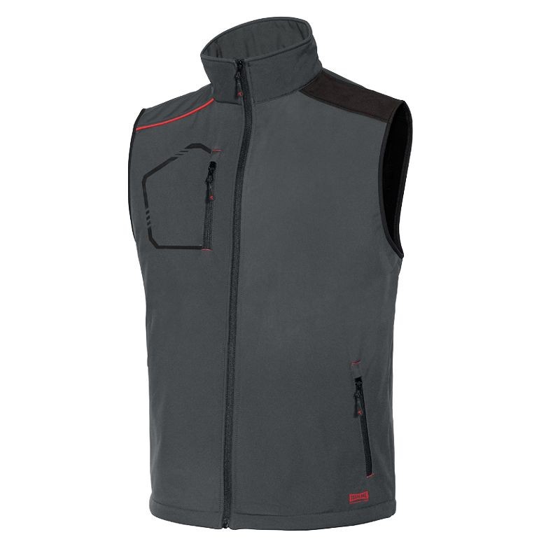 Gilet da lavoro Softshell Multitasche Kiddy Issa line 04506B