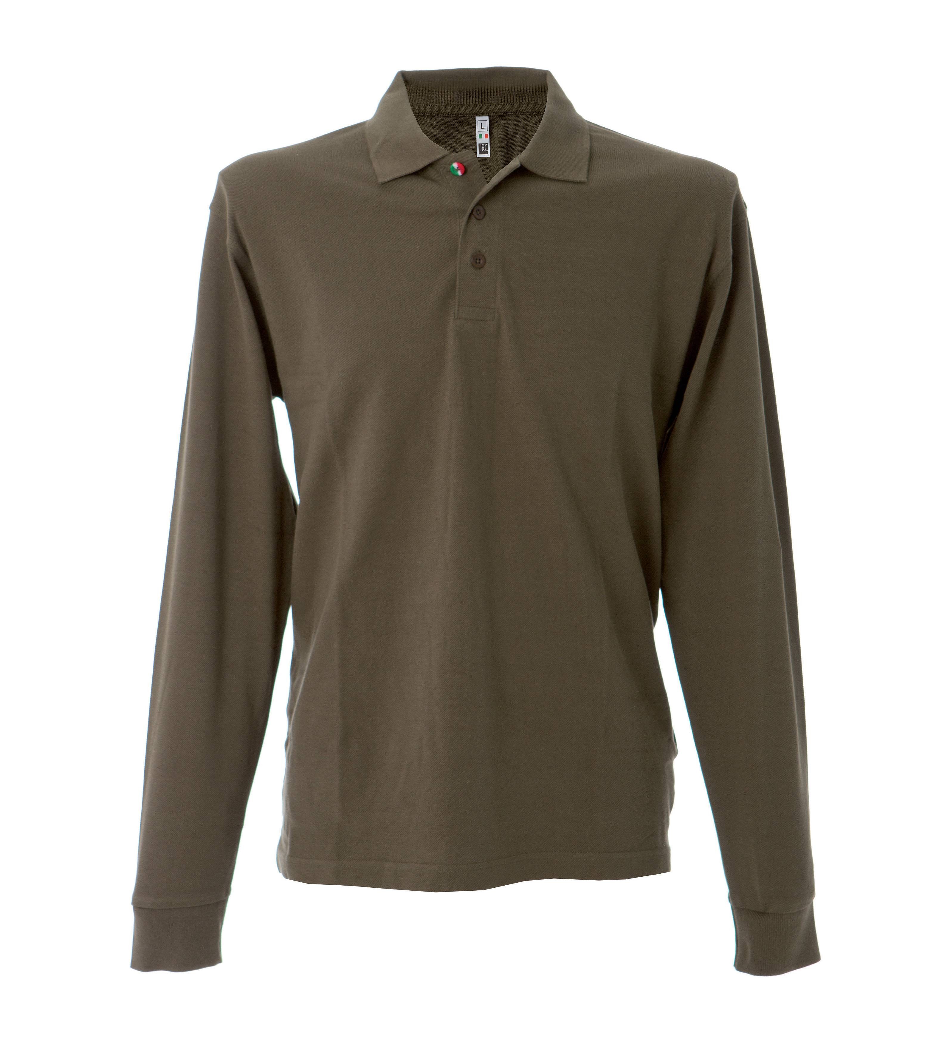 Polo manica lunga da Lavoro 100% Cotone JRC New Zeland 991313