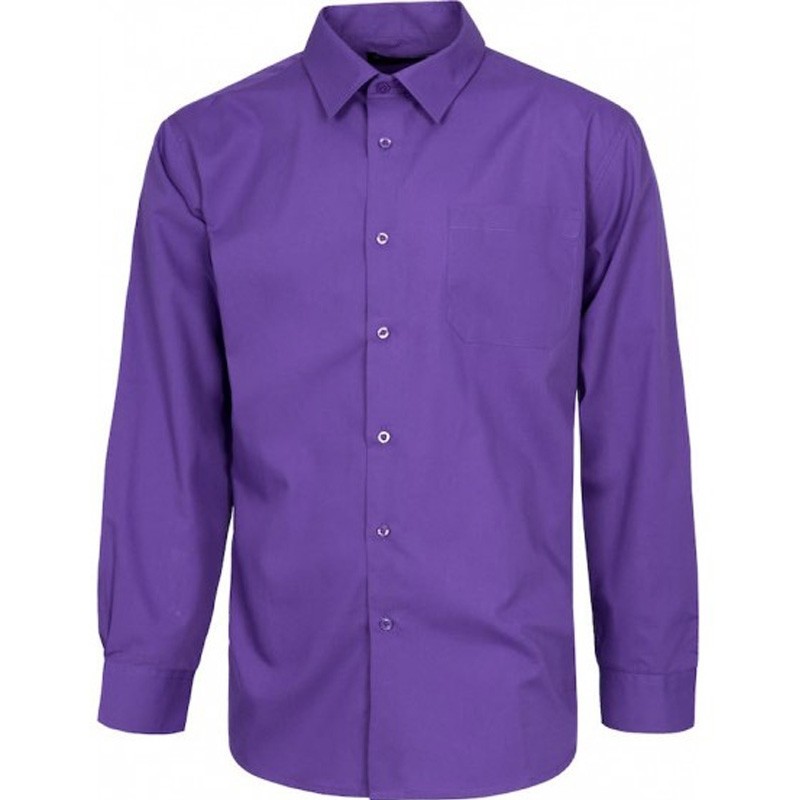 Camicia da lavoro con collo classico a manica lunga - Workteam