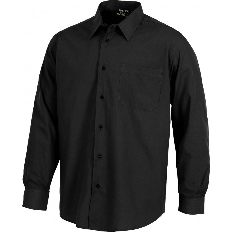 Camicia da lavoro con collo classico a manica lunga - Workteam