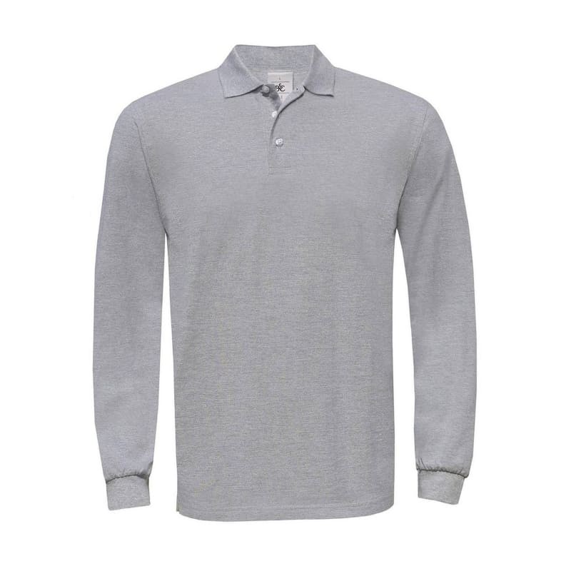 Polo Da Lavoro Heavymill LSL B&C Collection - BCPU423