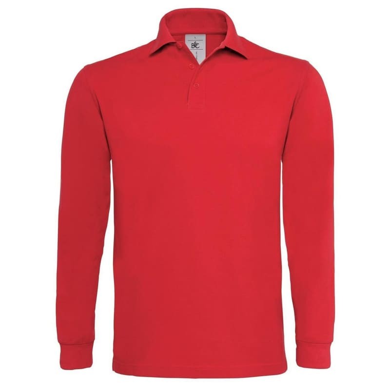 Polo Da Lavoro Heavymill LSL B&C Collection - BCPU423