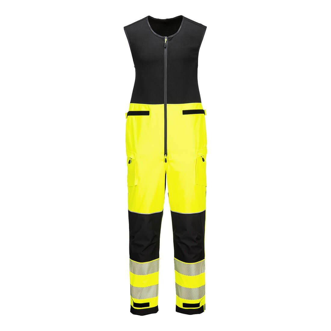 Tuta da Lavoro Alta Visibilit� Impermeabile Multitasche Stretch Portwest T150