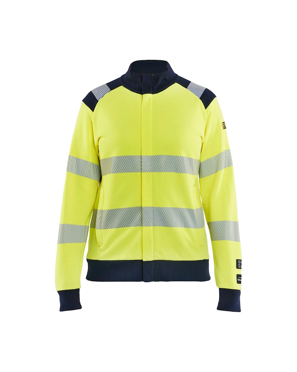Felpa Giacca da Lavoro Blaklader multinorma zip intera alta visibilit� ignifugo antistatico donna 347117623389M