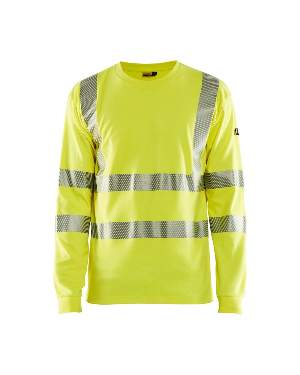 T-Shirt maniche lunghe da Lavoro Alta Visibilit� Blaklader multinorma ignifugo antistatico 348117613300L
