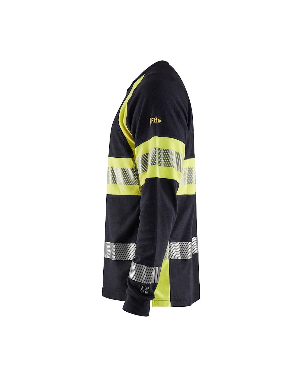 T-Shirt maniche lunghe da Lavoro Alta Visibilit� Blaklader multinorma ignifugo antistatico 348417618933L