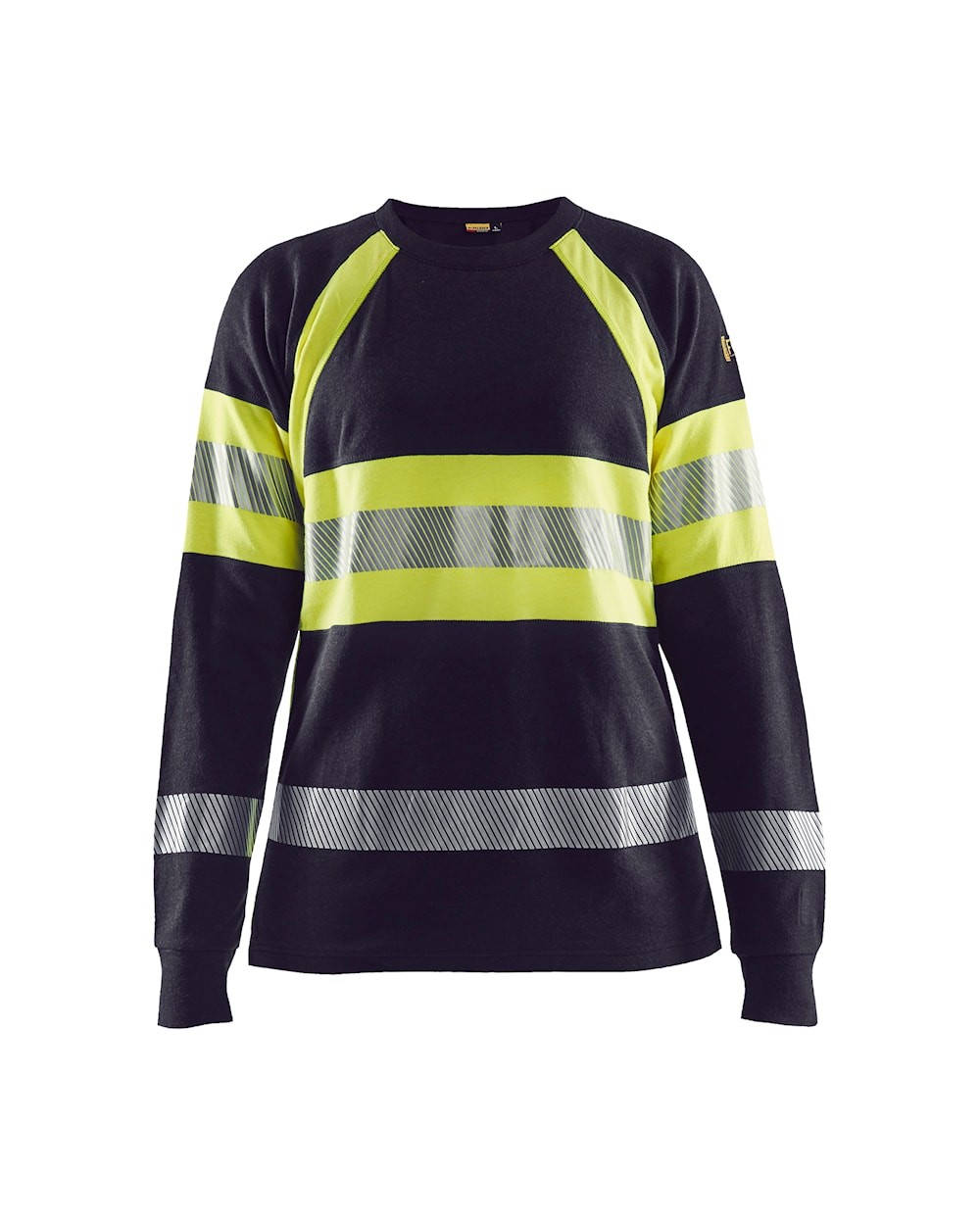 T-Shirt maniche lunghe da Lavoro Alta Visibilit� Blaklader multinorma ignifugo antistatico donna 349417618933M