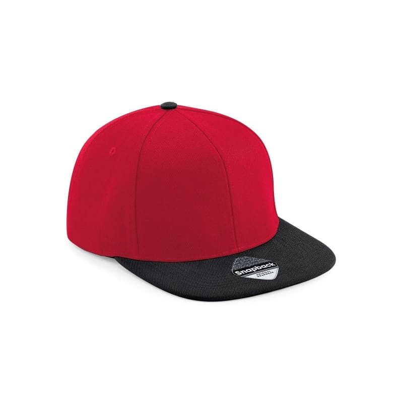 Cappello Original Flat Peak 6 Pan. Snapnack Beechfield - B661