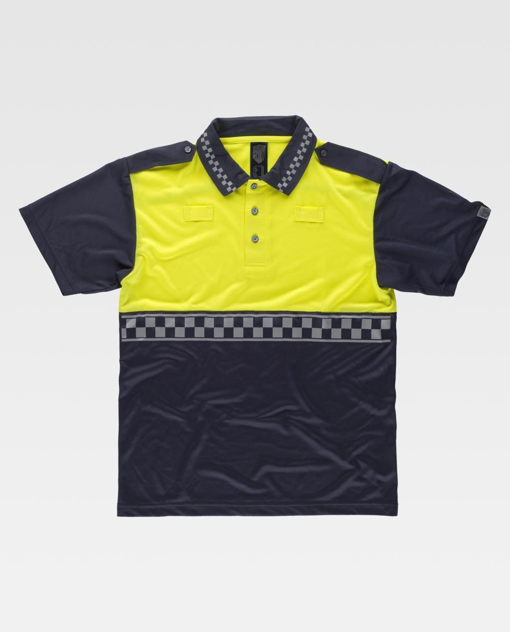 Polo da Lavoro Manica Corta Alta Visibilit� C3855 - Workteam