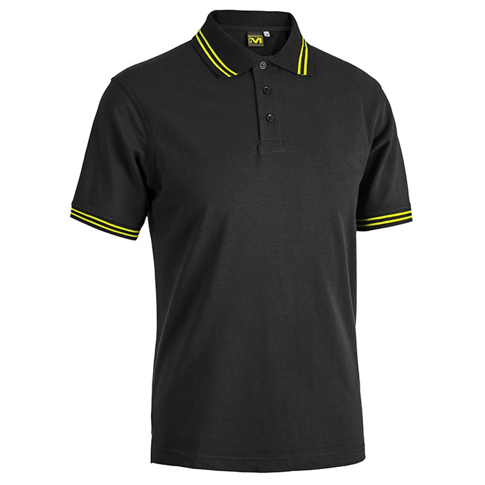 Polo da Lavoro 100% Cotone Sottozero Smith Black Line E0486
