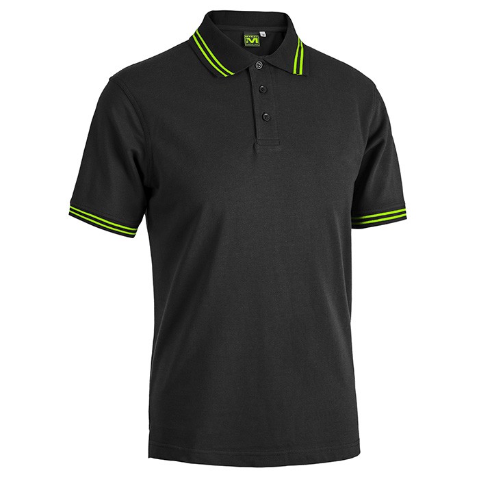 Polo da Lavoro 100% Cotone Sottozero Smith Black Line E0486