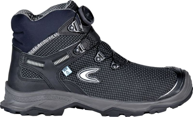 Scarpe Antinfortunistiche Alte Chiusura BOA Cofra Tramp S7S HI CI SC SR HRO FO LG 37021-N00 Metalfree Comode