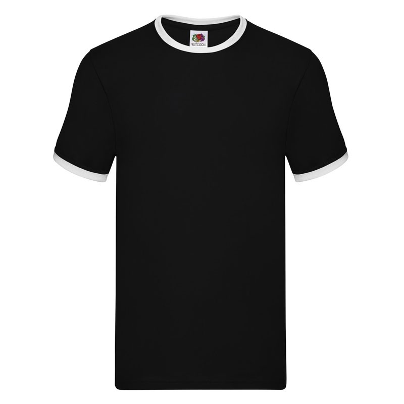 T-shirt da Lavoro Fruit Of The Loom Ringer in Cotone FR611680