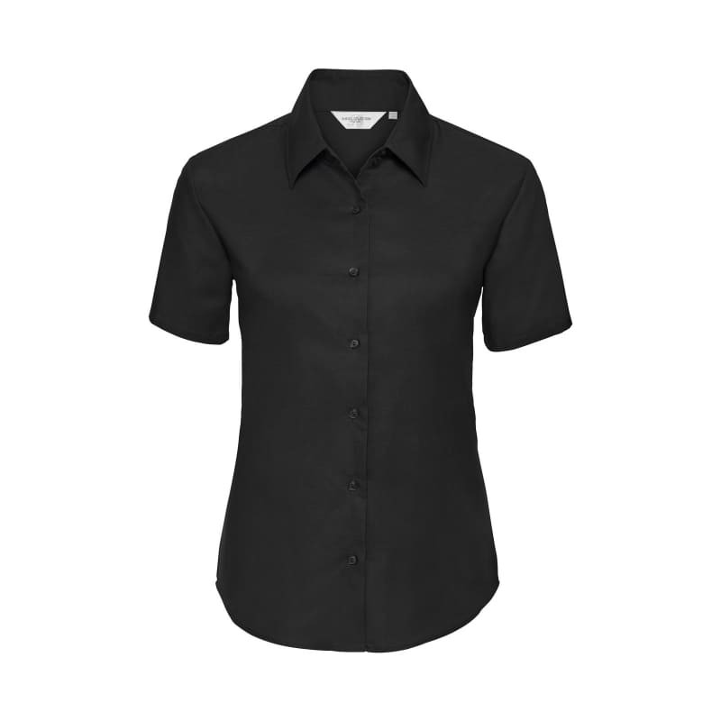 Camicia Da Lavoro Oxford Easy Care a Maniche Corte da Donna Russell - JE933F