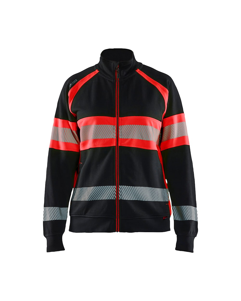 Felpa da Lavoro Blaklader alta visibilit� 100% cotone donna zip intera 350511588933M