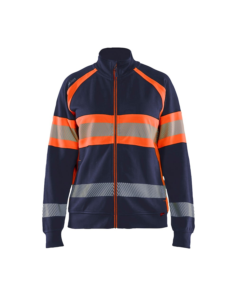 Felpa da Lavoro Blaklader alta visibilit� 100% cotone donna zip intera 350511588933M