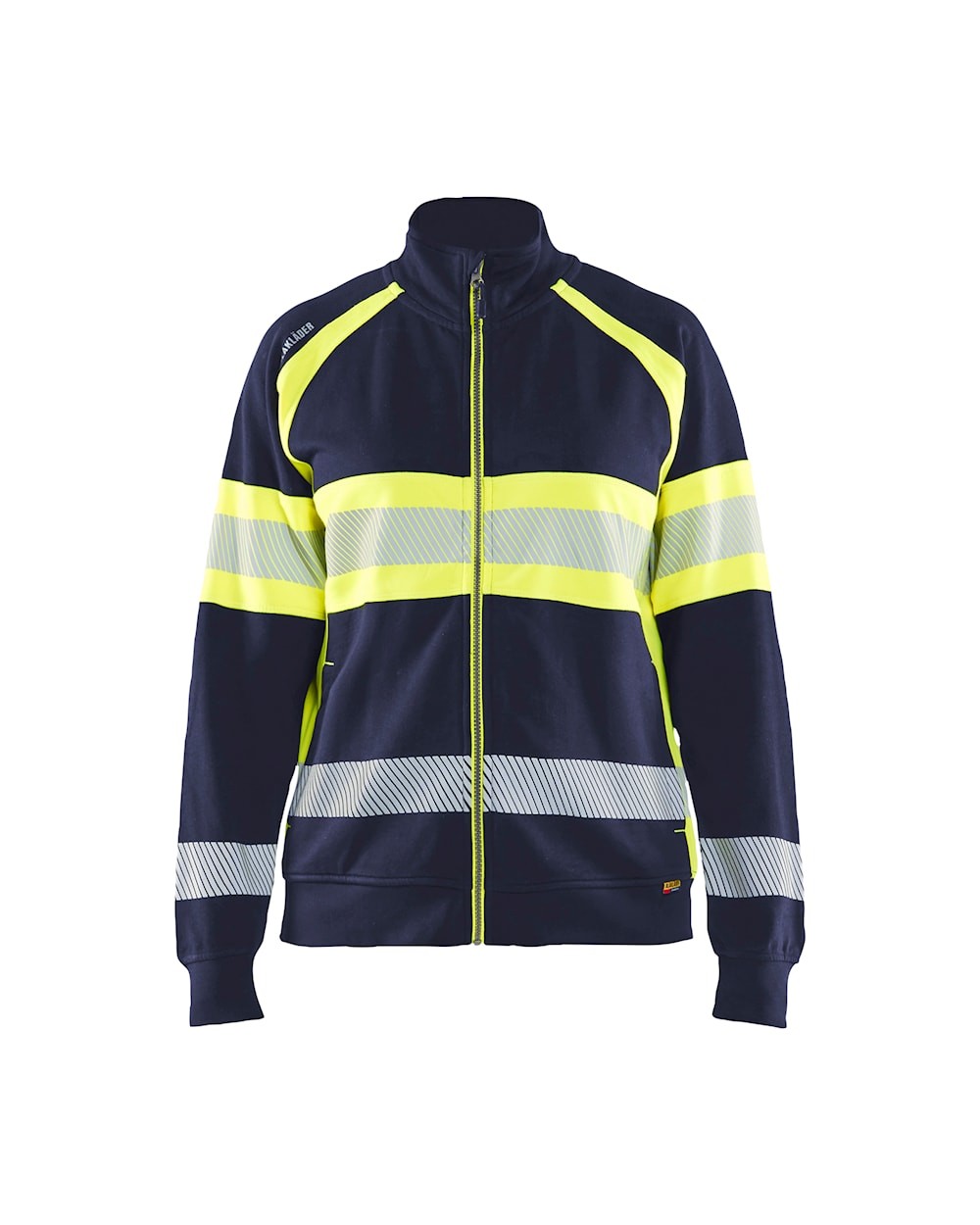 Felpa da Lavoro Blaklader alta visibilit� 100% cotone donna zip intera 350511588933M