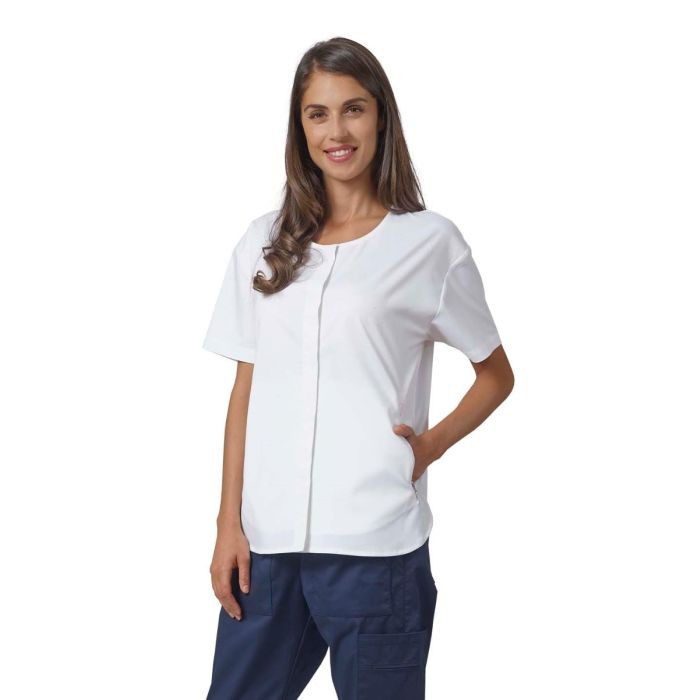 Casacca da donna a maniche corte Vivian Dr.Blue Siggi - 04CS1691/00-0757