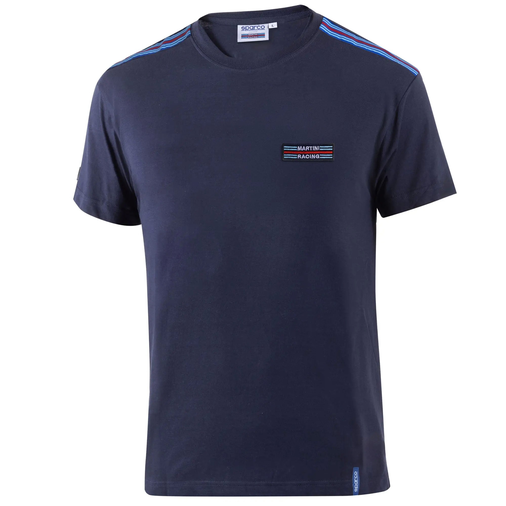 T-Shirt da Lavoro Stretch Sparco Martini Racing Top Stripes BML0007-D0