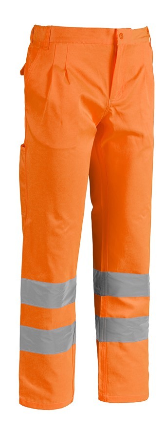 Pantaloni da Lavoro Alta Visibilit� Multitasche Sottozero Pantalone H.V. 1560