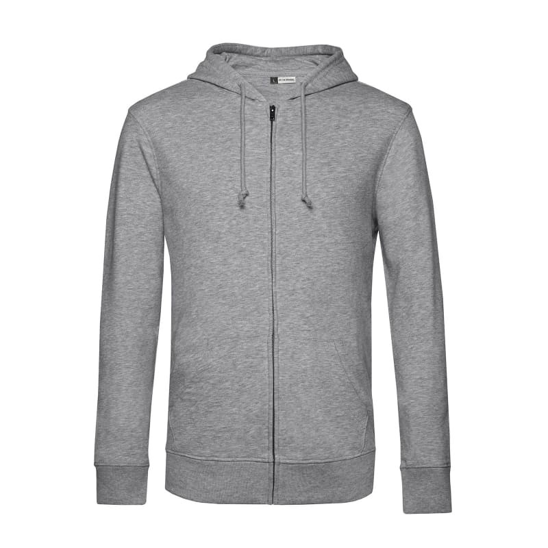 Felpa Da Lavoro Organic Zipped Hood B&C Collection - BCWU35B