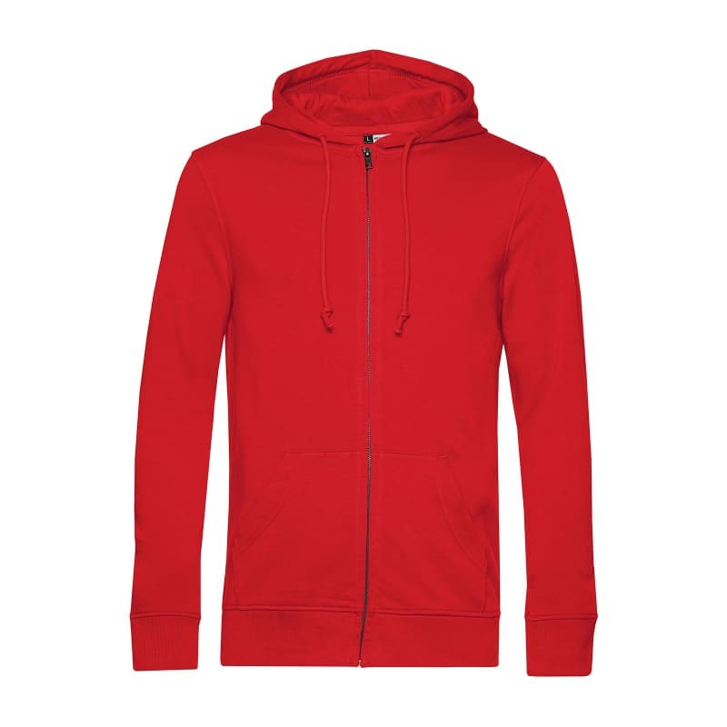 Felpa Da Lavoro Organic Zipped Hood B&C Collection - BCWU35B