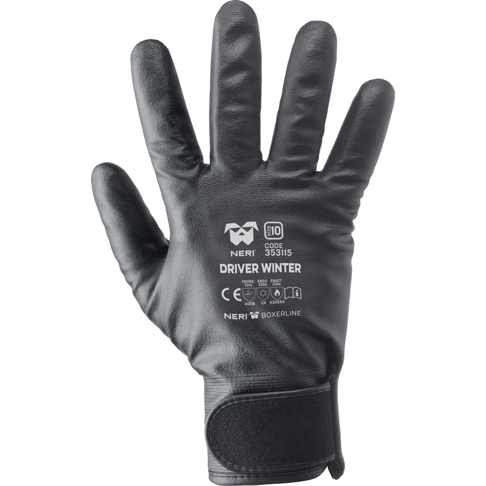 Guanto tecnico Termico e Anticalore - DRIVER WINTER 100% Nylon/Nitrile