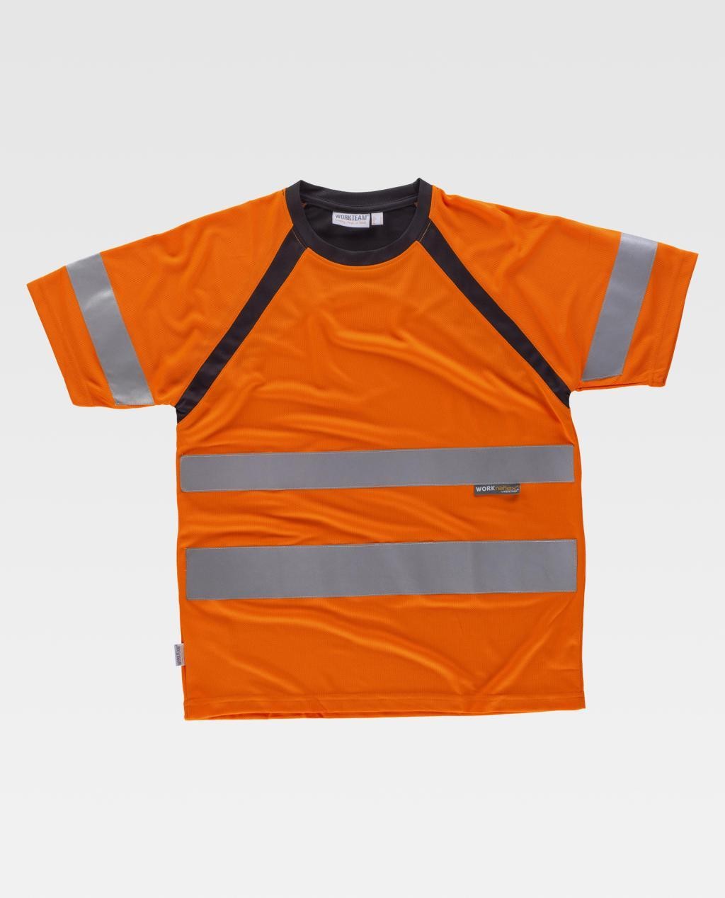 T-shirt da Lavoro Combinata Alta Visibilit� C2941 - Workteam