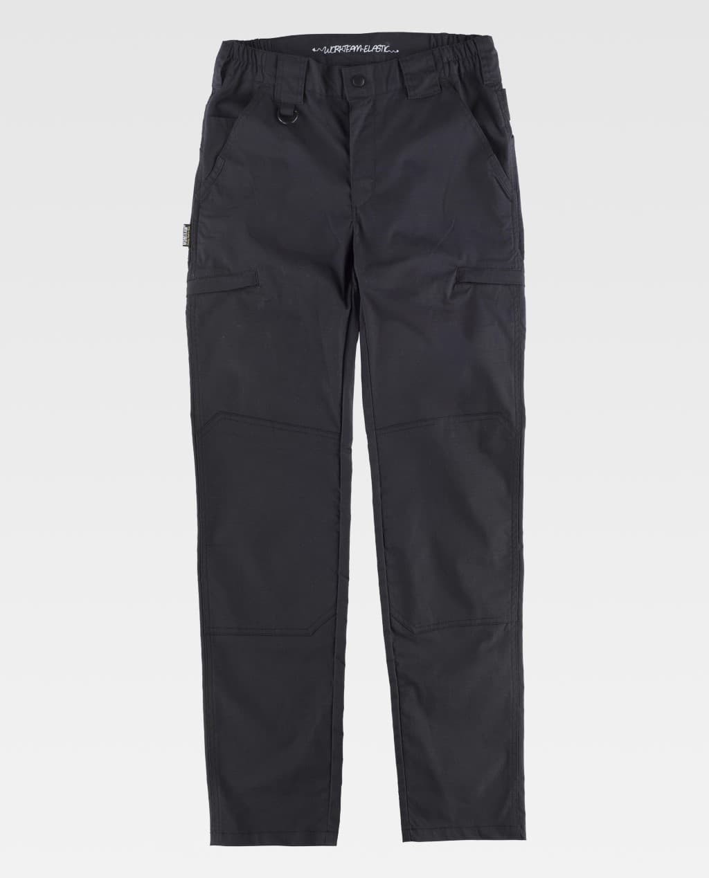 Pantalone da Lavoro Workteam Multitasche Stretch Slim B4033