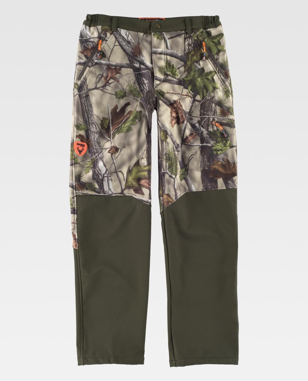 Pantalone da Lavoro Workshell Stretch Caccia S8365 - Workteam