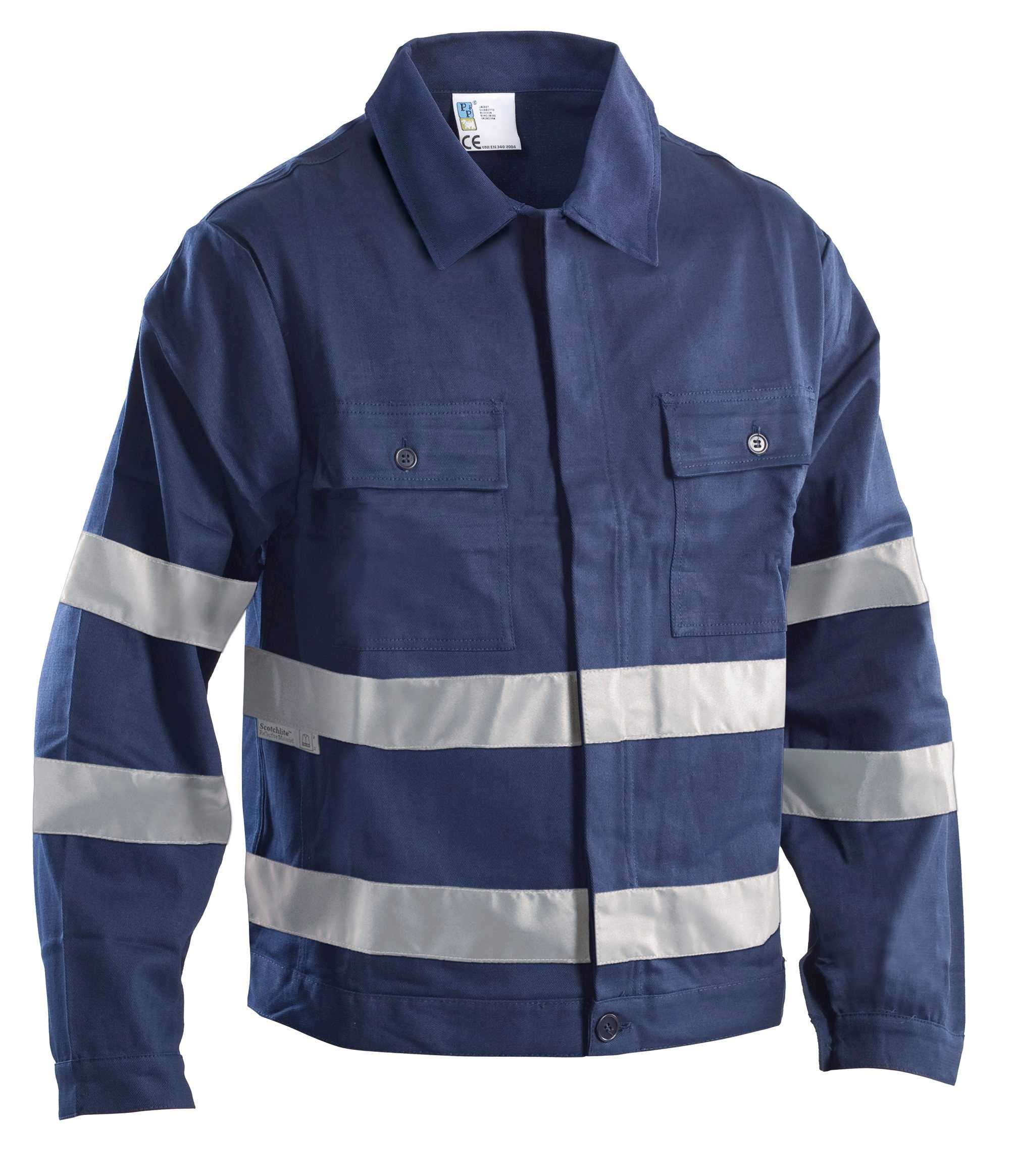 Giubbotto da lavoro Flash 100 % cotone massaua P&P Loyal STX49 101
