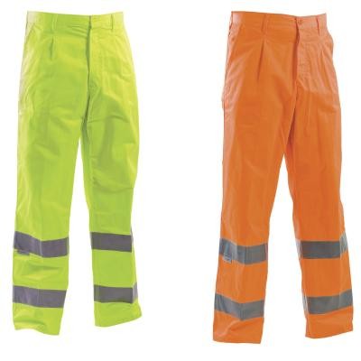 Pantalone da Lavoro Multitasche Alta visibilit� Invernale P&P Loyal AVC02 205