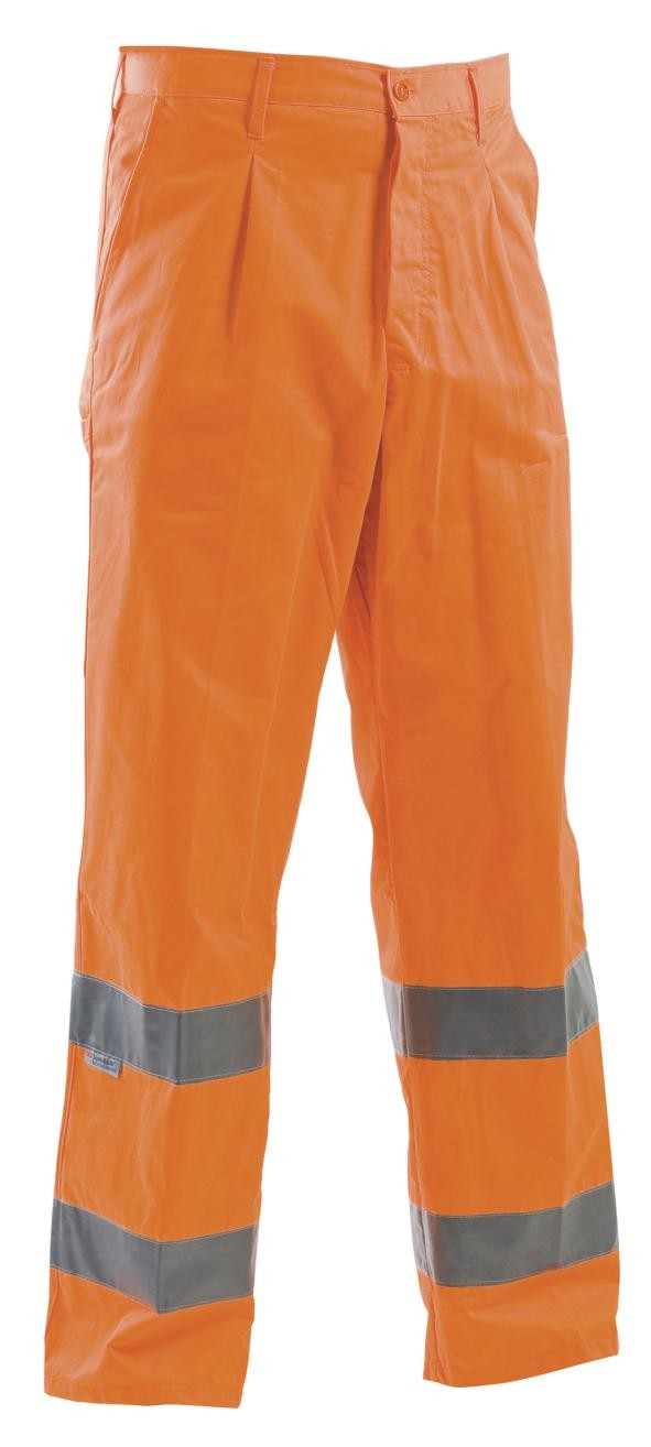 Pantalone da Lavoro Multitasche Alta visibilit� Invernale P&P Loyal AVC02 205