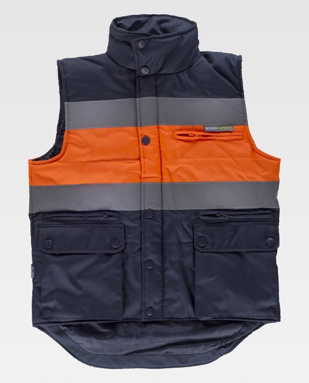 Gilet da Lavoro Imbottito Multitasche S4032 - Workteam