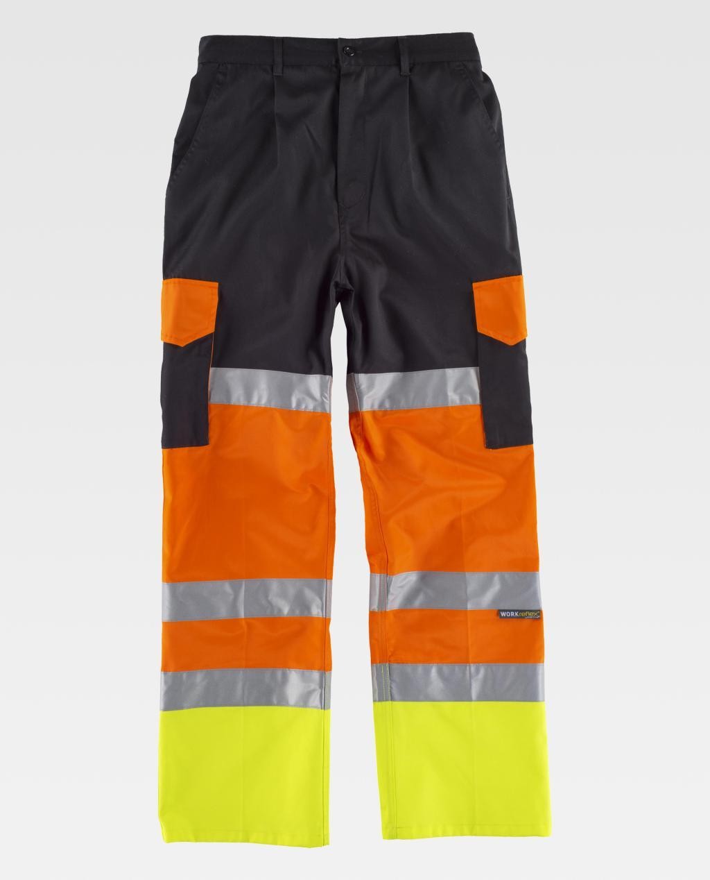 Pantalone da Lavoro Combinato Alta Visibilit� C3216 - Workteam