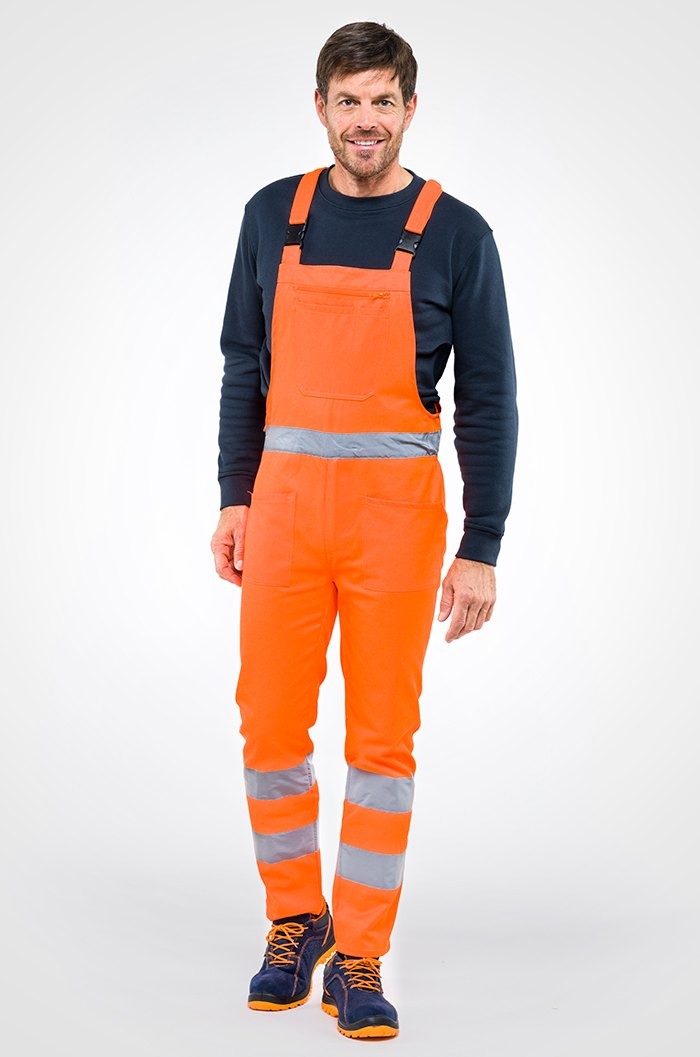 Pettorina da Lavoro Alta Visibilit� Multitasche Sottozero Pettorina H.V. 1530X