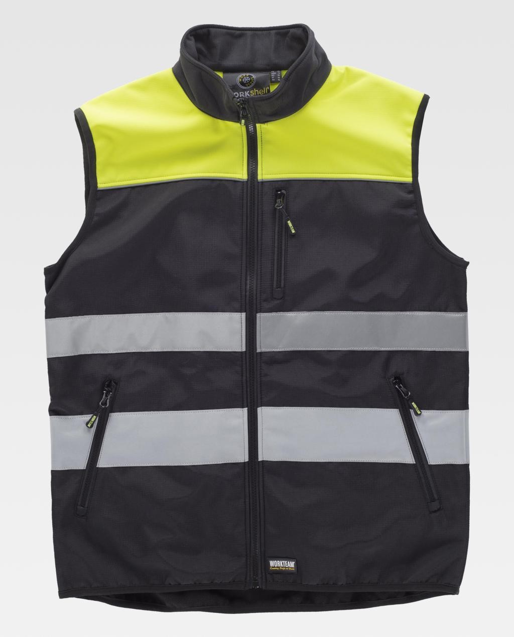 Gilet da Lavoro Combinato Stretch Alta Visibilit� C2921 - Workteam