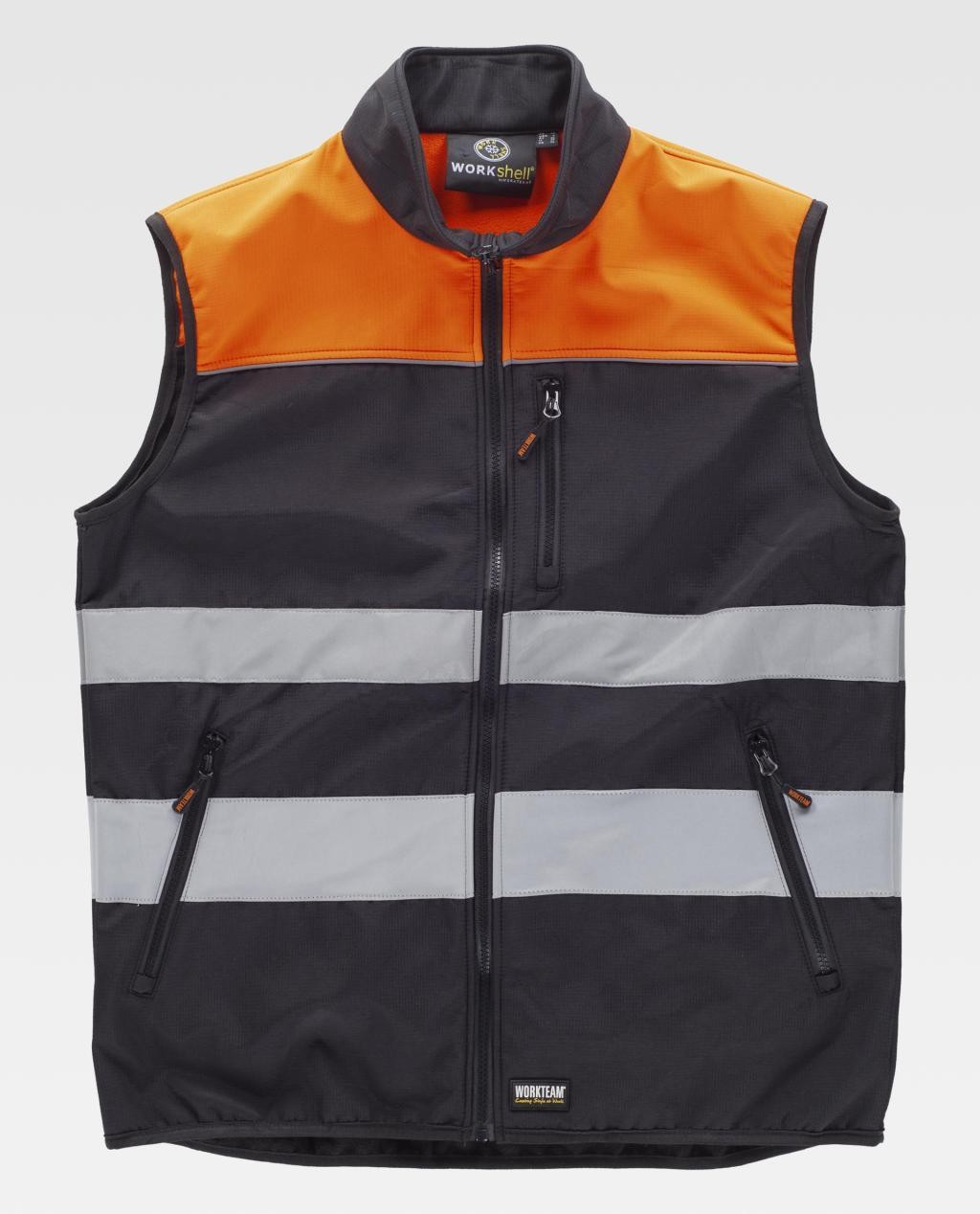 Gilet da Lavoro Combinato Stretch Alta Visibilit� C2921 - Workteam