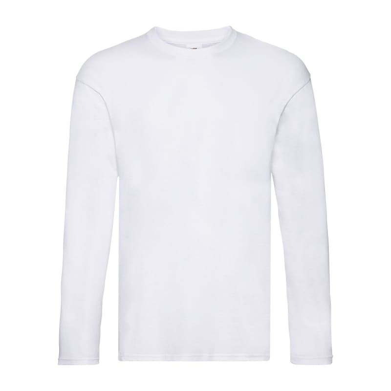 T-shirt da Lavoro Original Long Sleeve T Fruit Of The Loom - FR614280