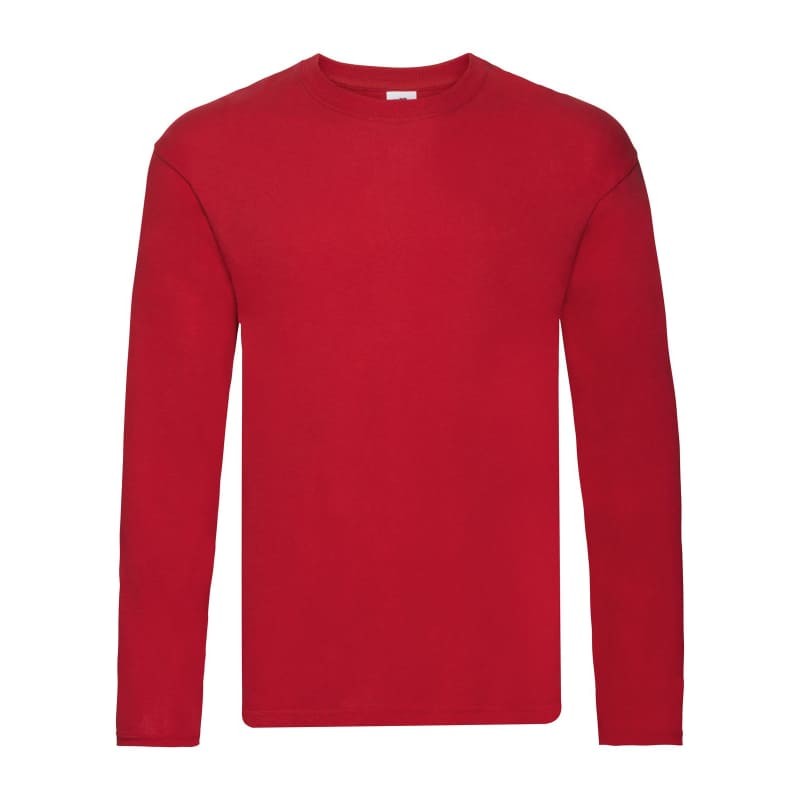 T-shirt da Lavoro Original Long Sleeve T Fruit Of The Loom - FR614280