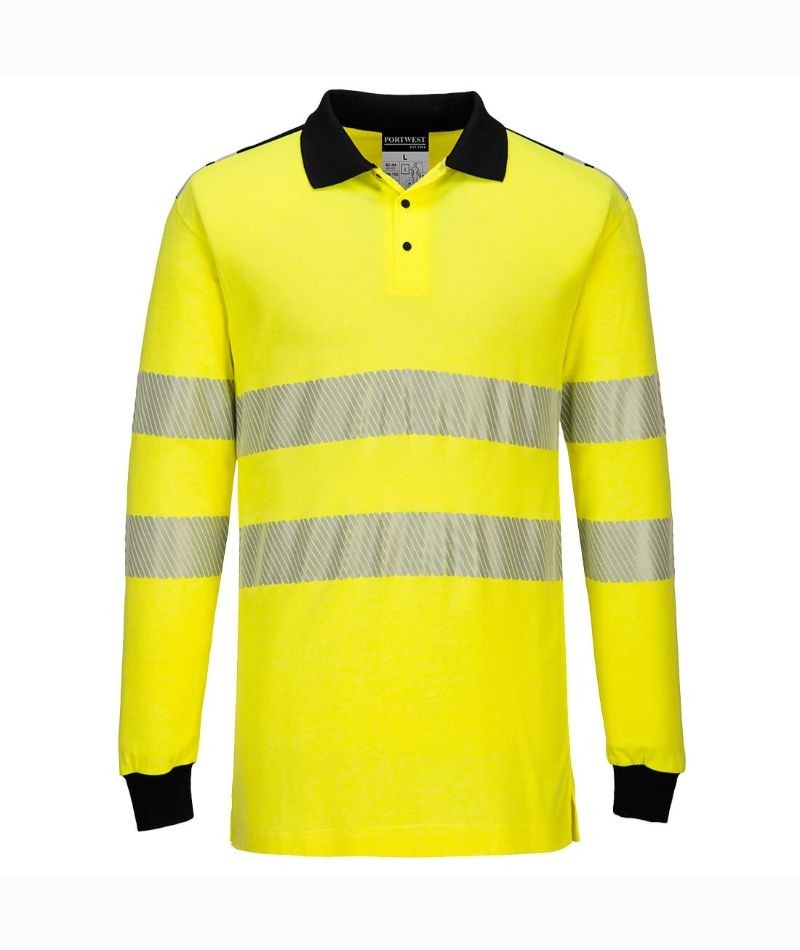 Polo da Lavoro Ignifuga Alta Visibilit� WX3 Portwest FR702