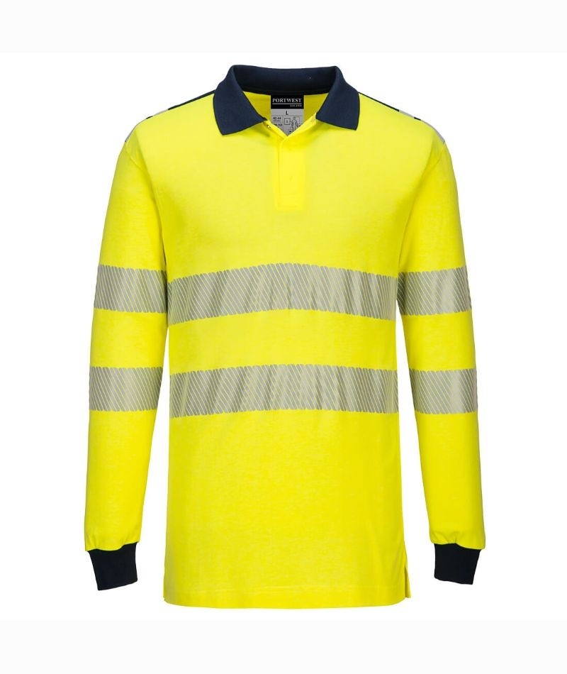 Polo da Lavoro Ignifuga Alta Visibilit� WX3 Portwest FR702