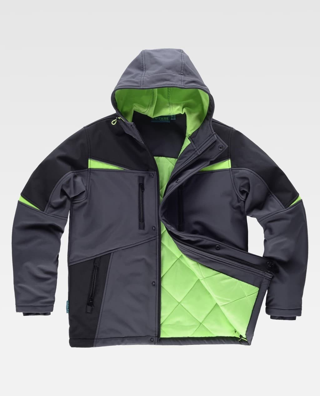Giacca da Lavoro Workteam Workshell Imbottita Stretch WF2758
