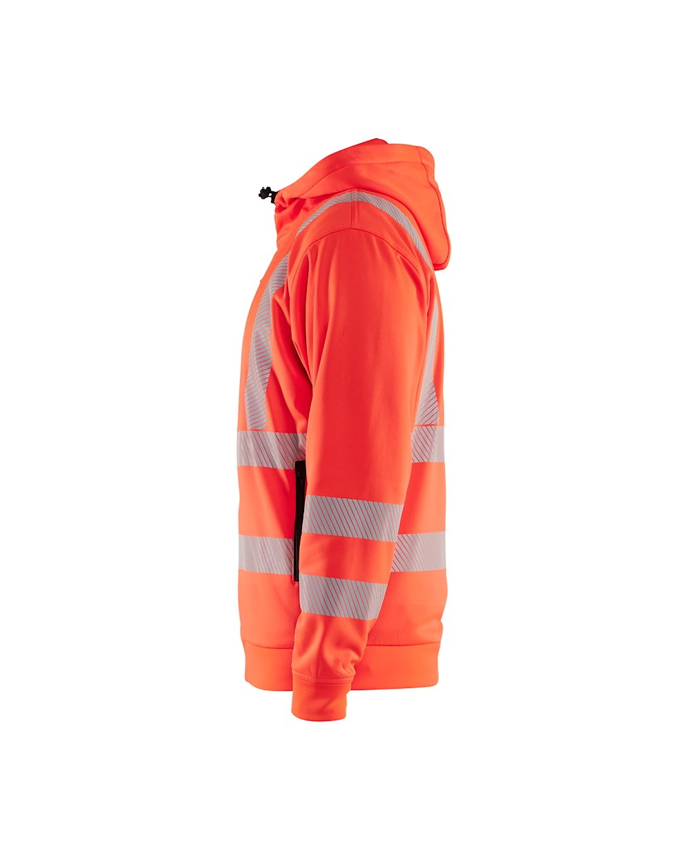 Felpa da lavoro zip intera Blaklader alta visibilit� con capuccio 356525383300L